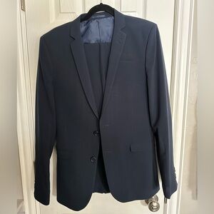 ASOS Men's Slim Navy Suit